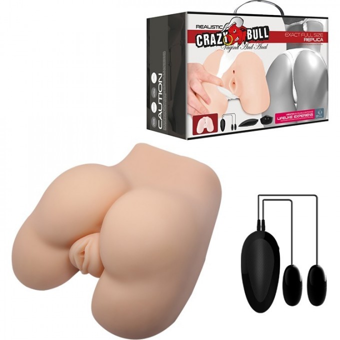 BAILE CRAZY BULL VAGINA AND ANAL мастурбатор вагина и анус с вибрацией BM-009173Z-1 BAILE CRAZY BULL VAGINA AND ANAL мастурбатор вагина и анус с вибрацией BM-009173Z-1