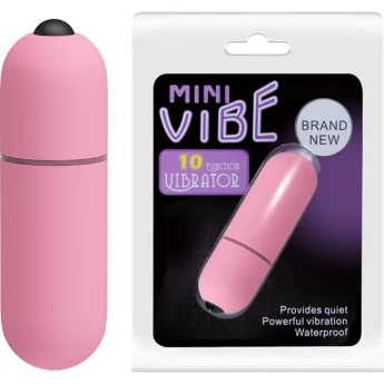 BAILE MINI VIDE розовая компактная вибропуля